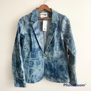 NWT Savanna Jane Bleached Blazer Size Medium